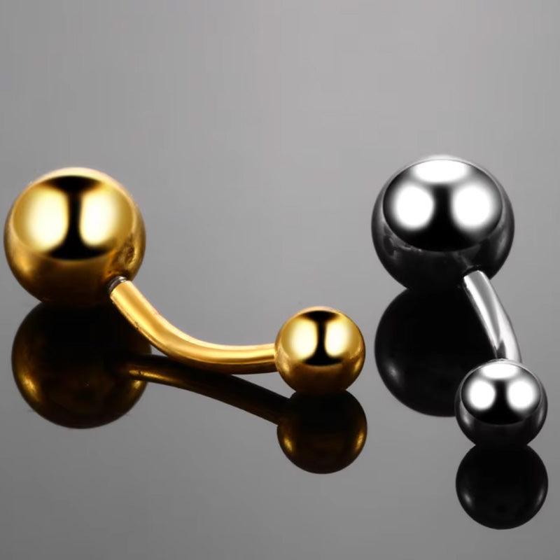 Basic Bauchnabelpiercing aus TITAN – Außengewinde