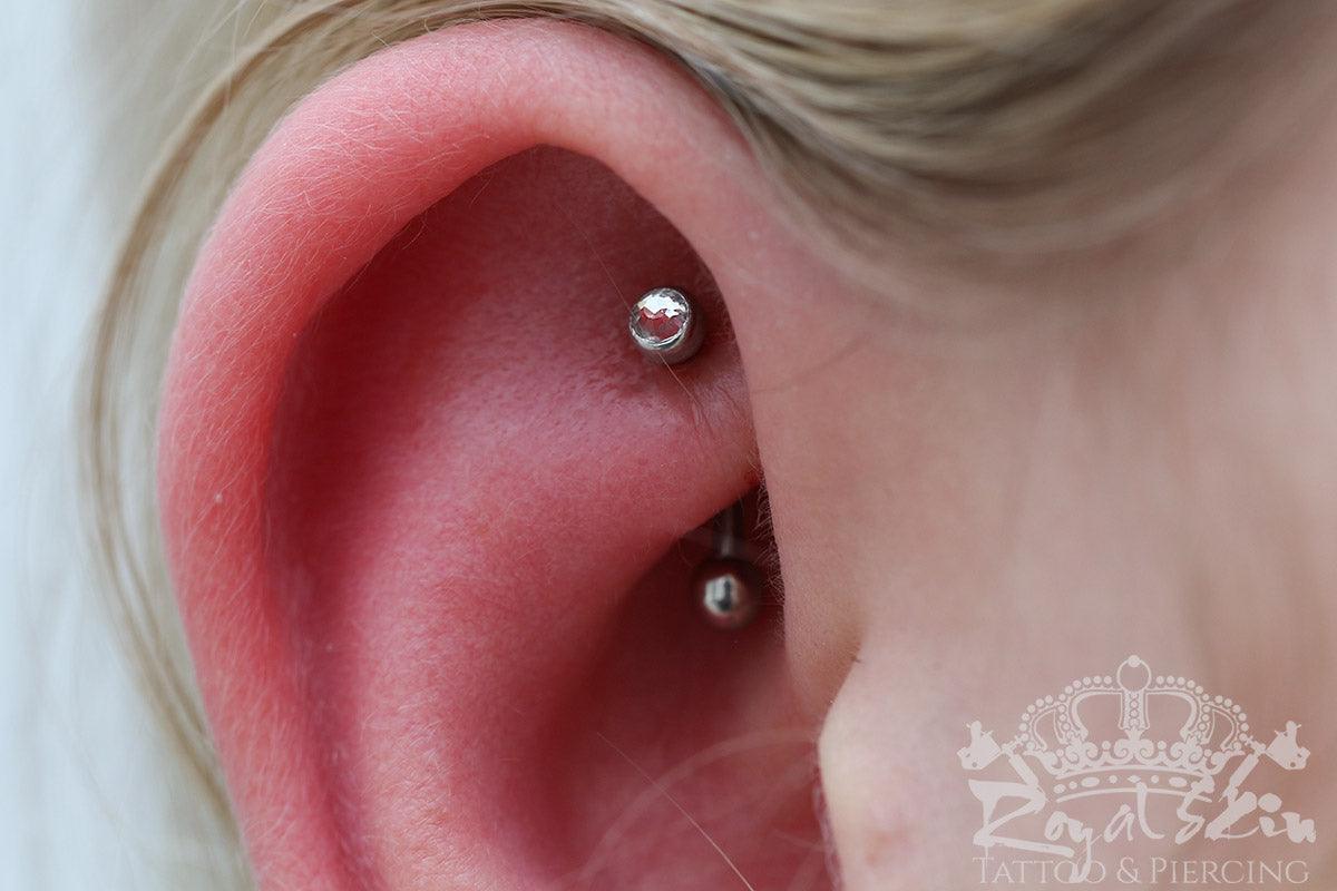 Rook- Augenbrauenpiercings