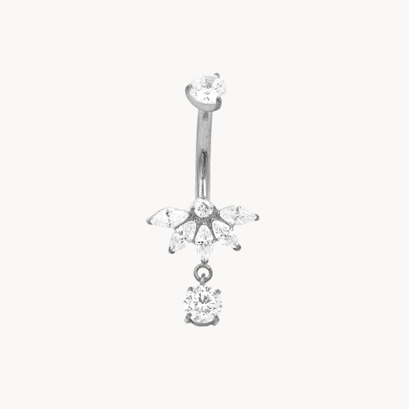 Bauchnabel Titan Bananabell Lotus-Anhänger – ROYALSKIN