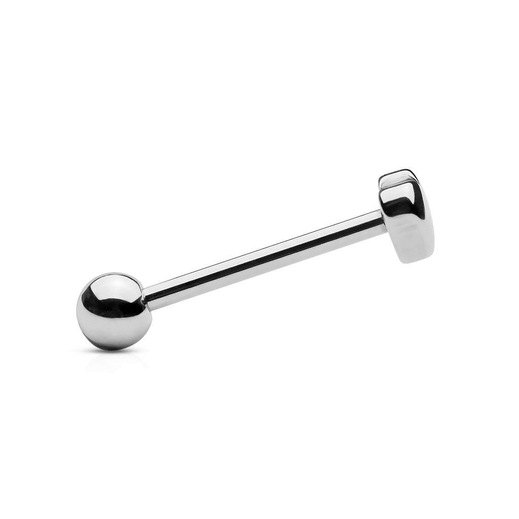 Zungenpiercing Barbell mit Herz Motiv (Chirurgenstahl 316L) (9172548518216)