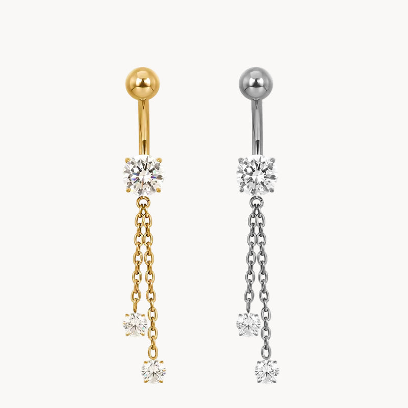 Kette Bauchnabelpiercing aus Titan
