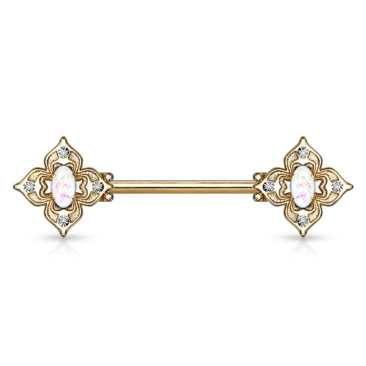 vergoldetes Brustwarzenpiercing | Royal Skin Jewelry (9101215760712)