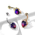 Herz Bauchnabelpiercing | Bauchnabelpiercing | Royal Skin Jewelry (9121897218376) (9121892761928)