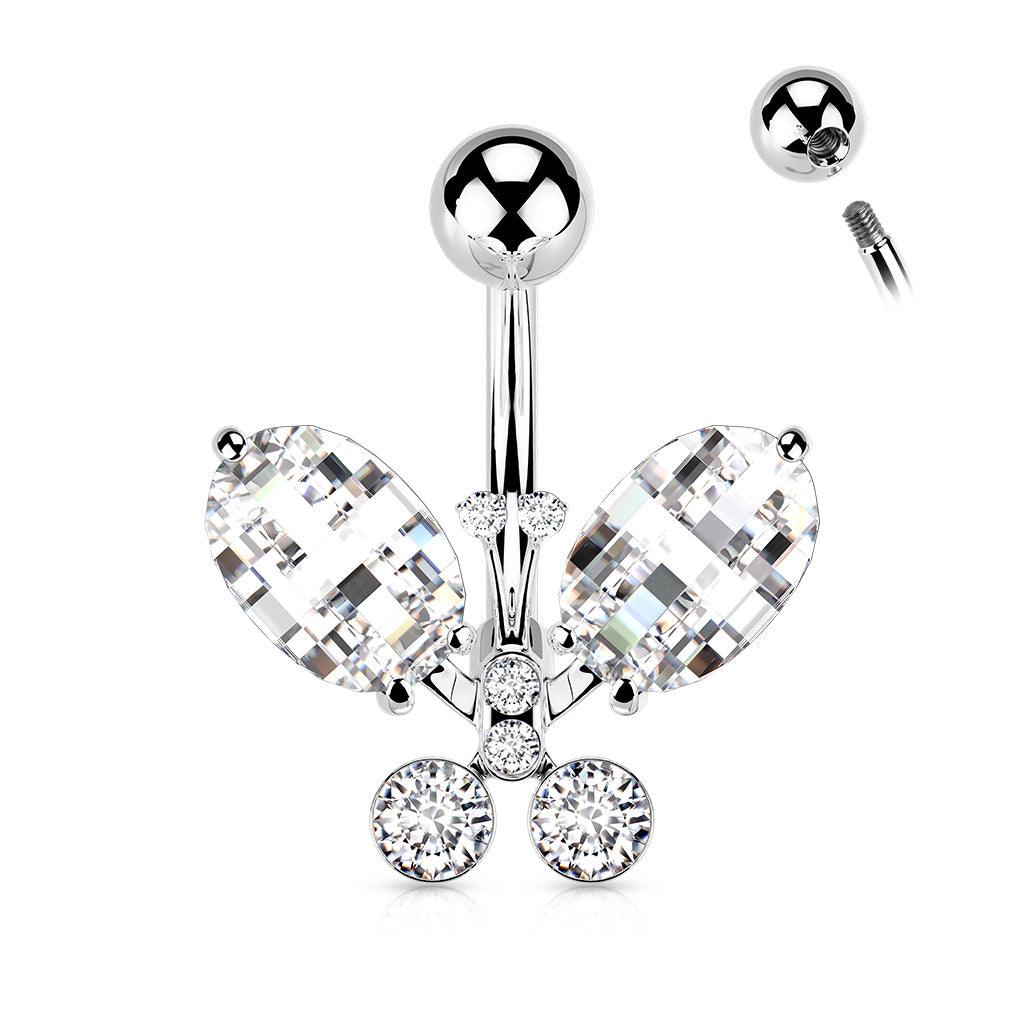 Schmetterling Piercing für den Bauch | Royal Skin Jewelry (9121900659016)
