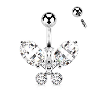 Schmetterling Piercing für den Bauch | Royal Skin Jewelry (9121900659016)