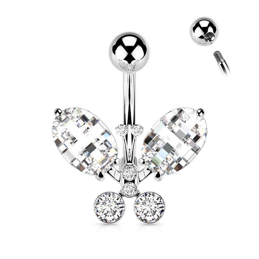 Schmetterling Piercing für den Bauch | Royal Skin Jewelry (9121900659016)