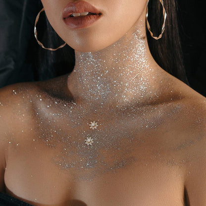 Dermal Anchor Aufsatz Petal Flower mit Zirkonia Kristallen (9308689989960)